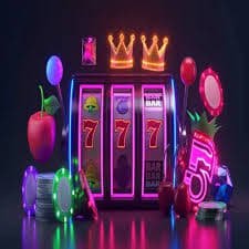Ilustrasi permainan slot online dan sportsbook di gelartoto